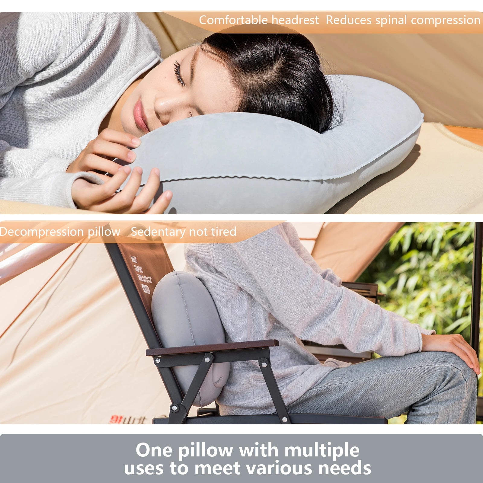 Ultralight Inflatable Travel Pillow