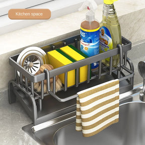 Kitchen Shelf w/ Hang Rack