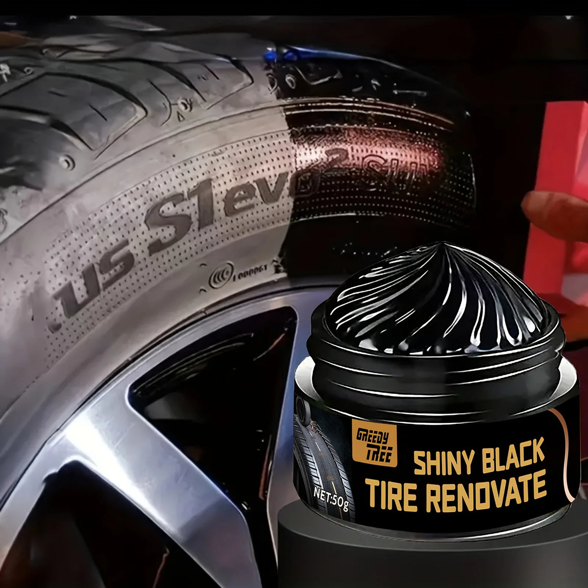 Tire Shine/ Plastic Repair Paste