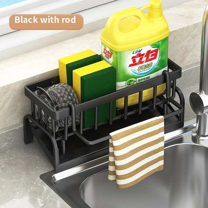 Kitchen Shelf w/ Hang Rack