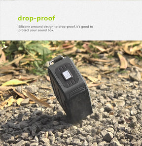 Wild Fox Outdoor Waterproof Bluetooth Speaker w/LED Light