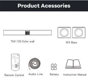 Echo Wall Soundbar Set