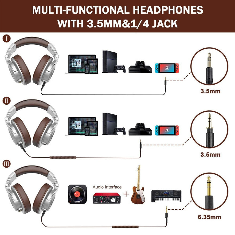 Fusion-B Wireless Bluetooth/ Wired Headphones
