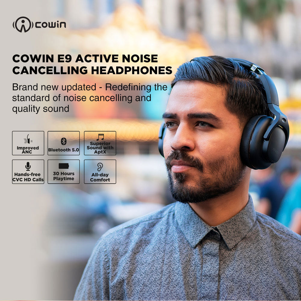 E-9 ANC Wireless Bluetooth Headphones